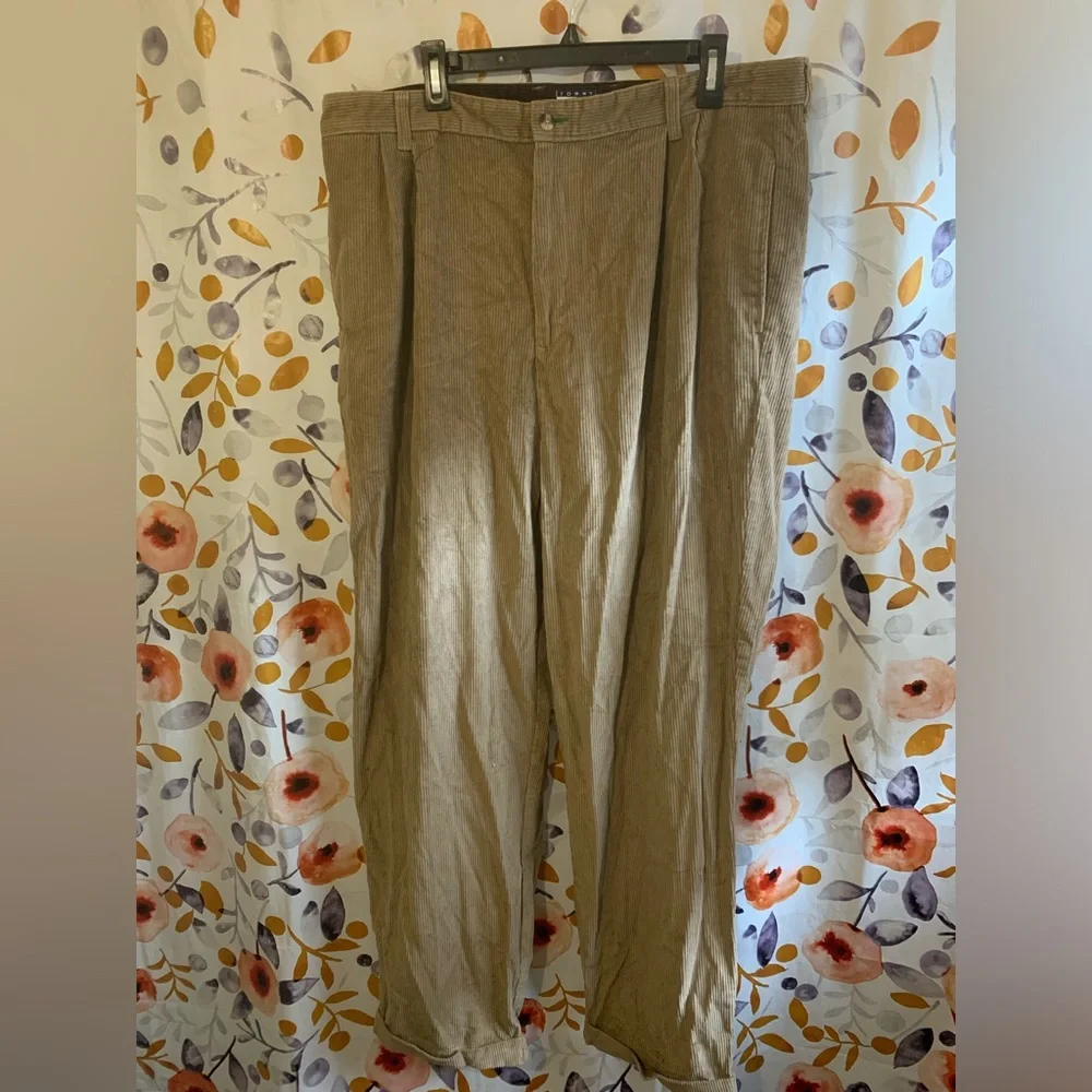 Tommy Hilfiger Brown Corduroy Pants Sz 40